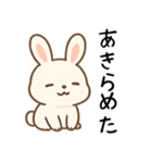 口が悪い可愛いウサギ＠日常会話（個別スタンプ：6）