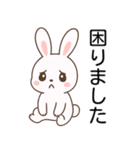 口が悪い可愛いウサギ＠日常会話（個別スタンプ：19）