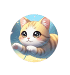 ねこねこにゃんにゃんこスタンプ（個別スタンプ：17）