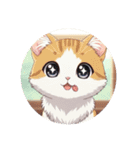 ねこねこにゃんにゃんこスタンプ（個別スタンプ：18）