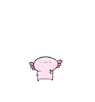 小さいなんだかゆるいウーパールーパー（個別スタンプ：32）