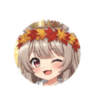 秋もいっしょにみなみプレミアムスタンプ（個別スタンプ：30）