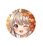 秋もいっしょにみなみプレミアムスタンプ（個別スタンプ：31）
