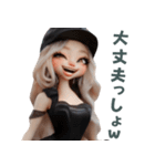 ⭐金髪帽子ギャル2⭐ ～ギャルマインド編❤～（個別スタンプ：5）