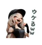 ⭐金髪帽子ギャル2⭐ ～ギャルマインド編❤～（個別スタンプ：7）