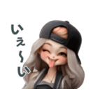 ⭐金髪帽子ギャル2⭐ ～ギャルマインド編❤～（個別スタンプ：8）