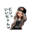 ⭐金髪帽子ギャル2⭐ ～ギャルマインド編❤～（個別スタンプ：9）