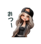 ⭐金髪帽子ギャル2⭐ ～ギャルマインド編❤～（個別スタンプ：10）