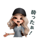 ⭐金髪帽子ギャル2⭐ ～ギャルマインド編❤～（個別スタンプ：23）