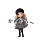 ⭐金髪帽子ギャル2⭐ ～ギャルマインド編❤～（個別スタンプ：32）