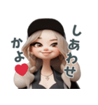 ⭐金髪帽子ギャル2⭐ ～ギャルマインド編❤～（個別スタンプ：40）