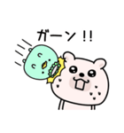 くまちゅーん挨拶お茶目（個別スタンプ：16）