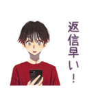 無難な男性の即レス定型★毎日用（個別スタンプ：28）