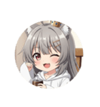 缶コーヒーみなみちゃん初登場プレミアム（個別スタンプ：20）