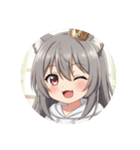 缶コーヒーみなみちゃん初登場プレミアム（個別スタンプ：21）