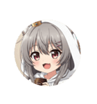 缶コーヒーみなみちゃん初登場プレミアム（個別スタンプ：24）