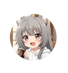 缶コーヒーみなみちゃん初登場プレミアム（個別スタンプ：26）