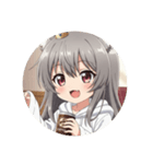 缶コーヒーみなみちゃん初登場プレミアム（個別スタンプ：29）