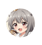 缶コーヒーみなみちゃん初登場プレミアム（個別スタンプ：31）