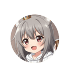 缶コーヒーみなみちゃん初登場プレミアム（個別スタンプ：32）
