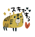 mottoの動物達のいろんな気持ち♡レトロ（個別スタンプ：18）