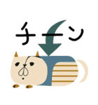 mottoの動物達のいろんな気持ち♡レトロ（個別スタンプ：22）