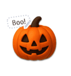 書き込める♥ぷっくりハロウィンフレーム（個別スタンプ：7）