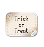 書き込める♥ぷっくりハロウィンフレーム（個別スタンプ：11）