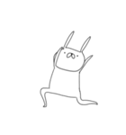 うさぎ帝国 〜黙〜（再販）（個別スタンプ：2）