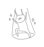 うさぎ帝国 〜黙〜（再販）（個別スタンプ：4）