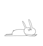 うさぎ帝国 〜黙〜（再販）（個別スタンプ：8）