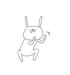 うさぎ帝国 〜黙〜（再販）（個別スタンプ：10）