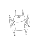 うさぎ帝国 〜黙〜（再販）（個別スタンプ：12）