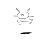 うさぎ帝国 〜黙〜（再販）（個別スタンプ：14）