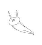 うさぎ帝国 〜黙〜（再販）（個別スタンプ：15）