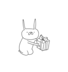 うさぎ帝国 〜黙〜（再販）（個別スタンプ：17）