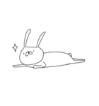 うさぎ帝国 〜黙〜（再販）（個別スタンプ：19）