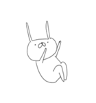 うさぎ帝国 〜黙〜（再販）（個別スタンプ：24）