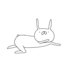 うさぎ帝国 〜黙〜（再販）（個別スタンプ：30）