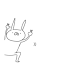 うさぎ帝国 〜黙〜（再販）（個別スタンプ：31）