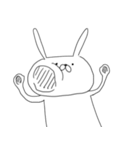 うさぎ帝国 〜黙〜（再販）（個別スタンプ：33）