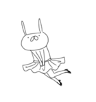 うさぎ帝国 〜黙〜（再販）（個別スタンプ：38）