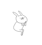 うさぎ帝国 〜黙〜（再販）（個別スタンプ：39）