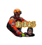 消防車、救急車、レスキュー隊LINEスタンプ（個別スタンプ：3）
