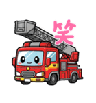 消防車、救急車、レスキュー隊LINEスタンプ（個別スタンプ：26）