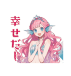 人魚姫の推し活応援スタンプ♡（個別スタンプ：38）