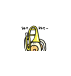 ★金管楽器アニマルスタンプ★（個別スタンプ：24）