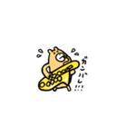 ★木管楽器/弦楽器アニマルスタンプ★（個別スタンプ：14）
