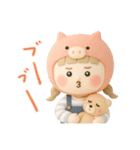 ゆるっとかわいいオシャレな女の子（個別スタンプ：27）