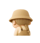 ゆるっとかわいいオシャレな女の子（個別スタンプ：37）